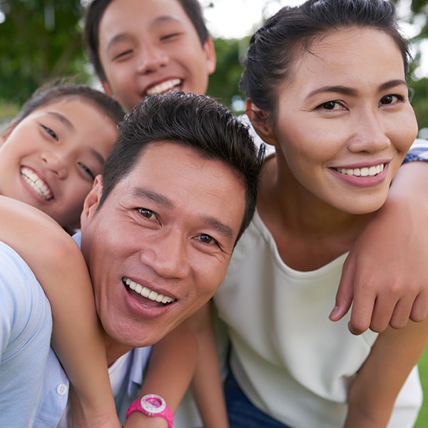 Family Smiling Sorensen Orthodontics in West Seattle, WA