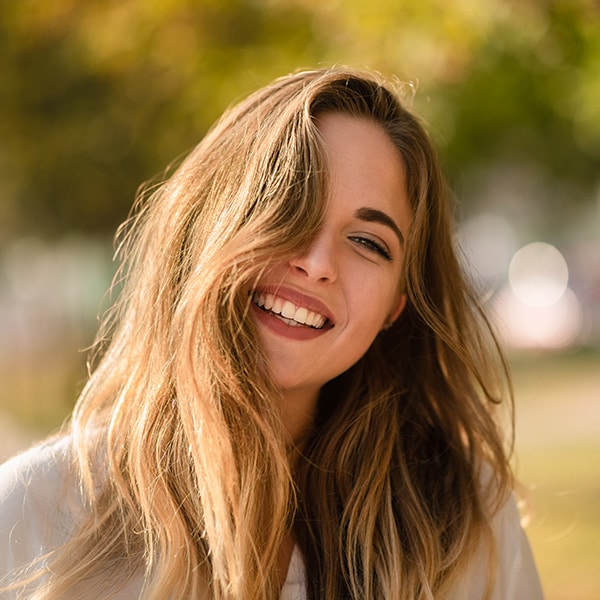 Woman Smiling Sorensen Orthodontics in West Seattle, WA
